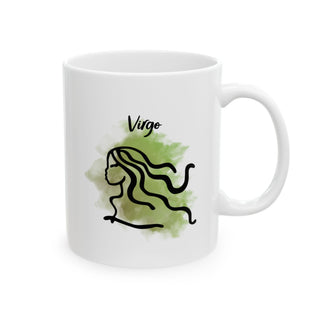 Virgo Cosmic Minimalist Zodiac Mug-Ethereal Realm Reserve