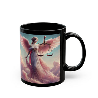 Libra Zodiac Angel Mug-Ethereal Realm Reserve