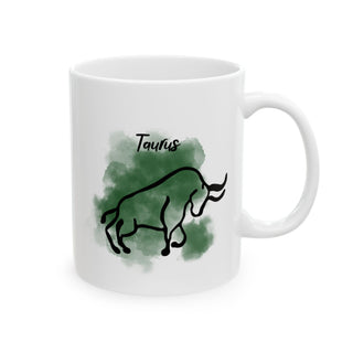 Taurus Cosmic Minimalist Zodiac Mug-Ethereal Realm Reserve