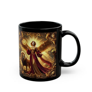 Leo Zodiac Angel Mug-Ethereal Realm Reserve