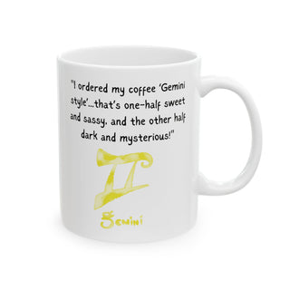Gemini Watercolor Sign Mug-Ethereal Realm Reserve
