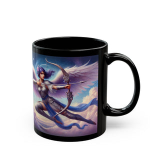 Sagittarius Zodiac Angel Mug-Ethereal Realm Reserve