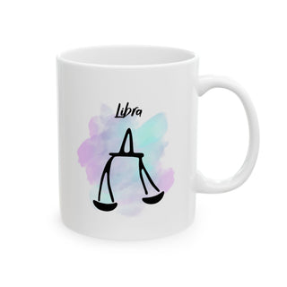 Libra Cosmic Minimalist Zodiac Mug-Ethereal Realm Reserve