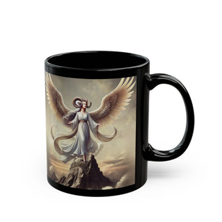 Capricorn Zodiac Angel Mug-Ethereal Realm Reserve