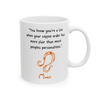 Leo Watercolor Sign Mug-Ethereal Realm Reserve