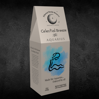 Aquarius Cosmic Minimalist Gift Box-Ethereal Realm Reserve