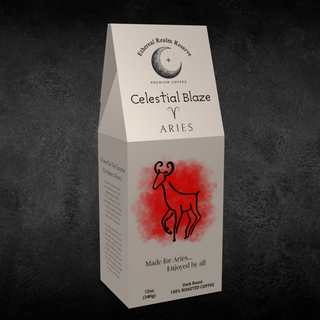 Aries Cosmic Minimalist Gift Box-Ethereal Realm Reserve