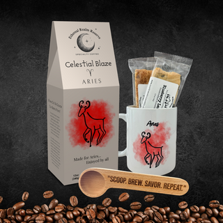 Aries Cosmic Minimalist Gift Box-Ethereal Realm Reserve