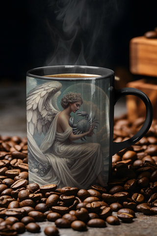 Cancer Zodiac Angel Mug-Ethereal Realm Reserve