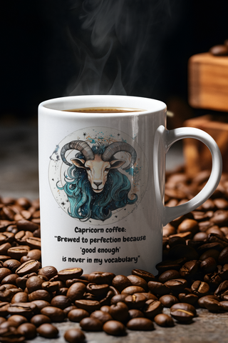 Capricorn Cosmic Zodiac Mug-Ethereal Realm Reserve