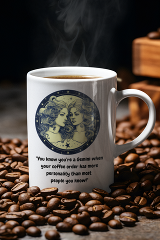 Gemini Cosmic Zodiac Mug-Ethereal Realm Reserve