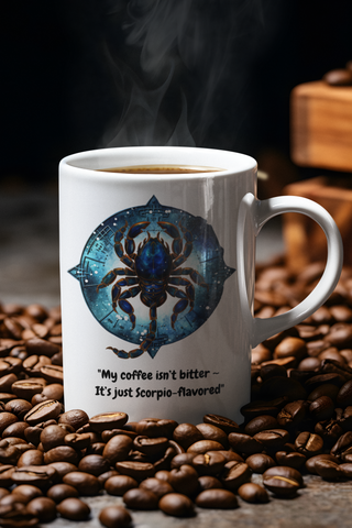 Scorpio Cosmic Zodiac Mug-Ethereal Realm Reserve