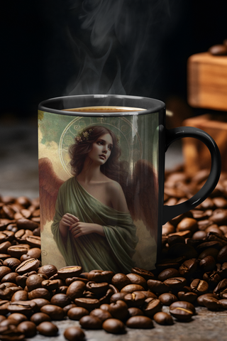 Taurus Zodiac Angel Mug-Ethereal Realm Reserve