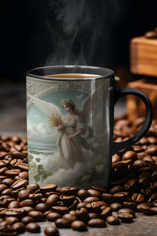 Virgo Zodiac Angel Mug-Ethereal Realm Reserve