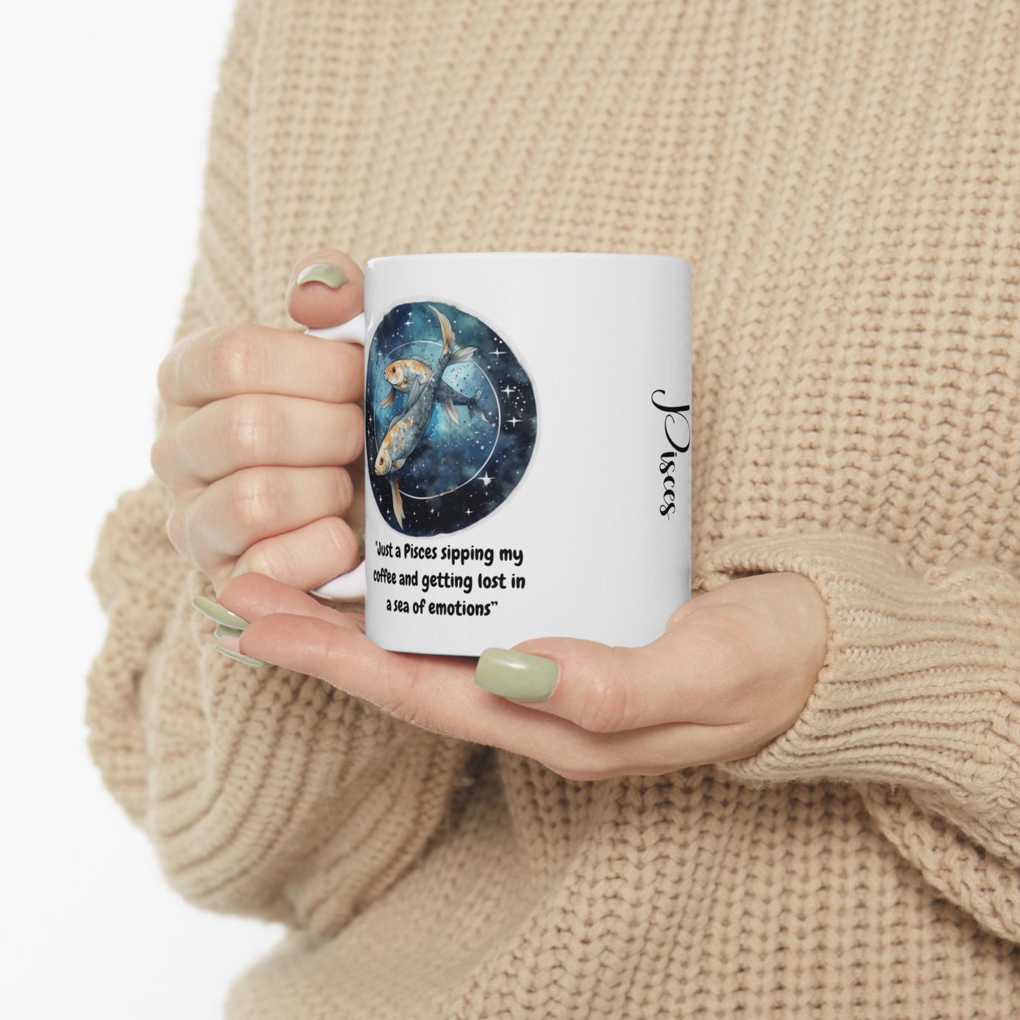 Pisces Cosmic Zodiac Mug