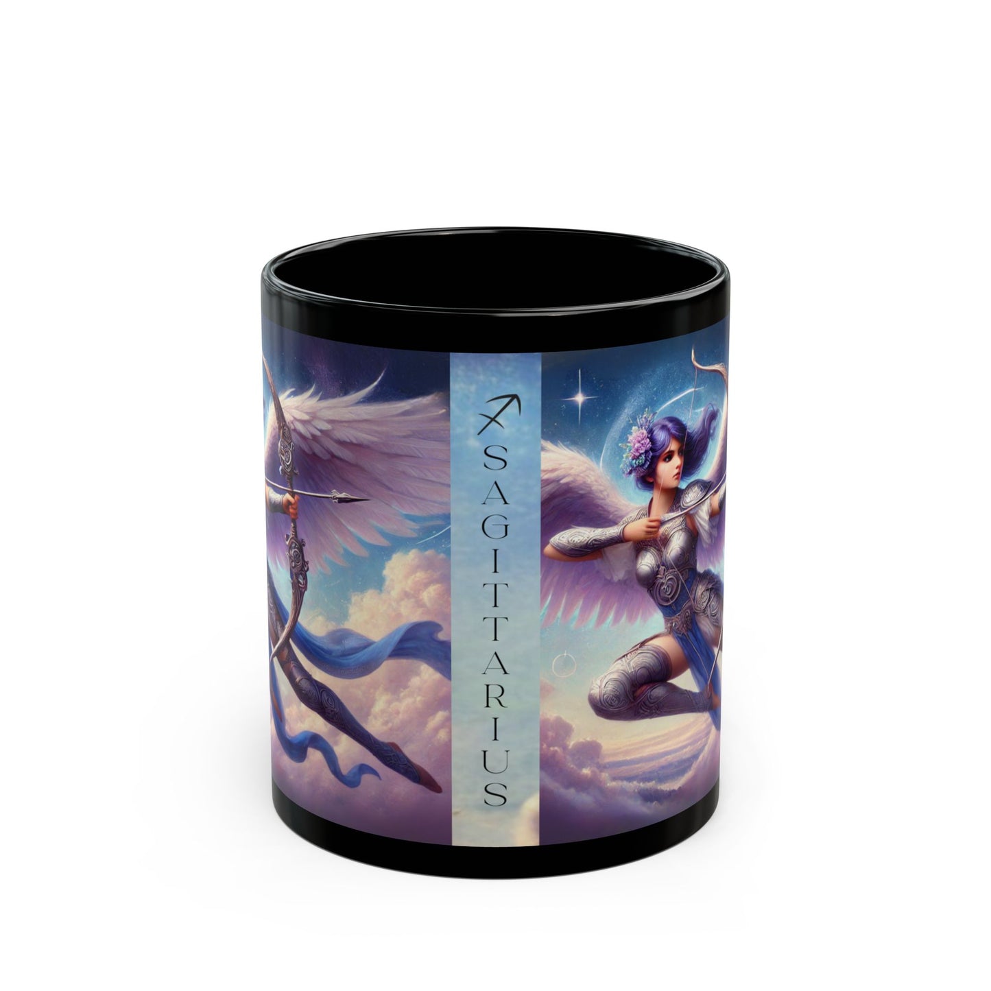 Sagittarius Zodiac Angel Mug