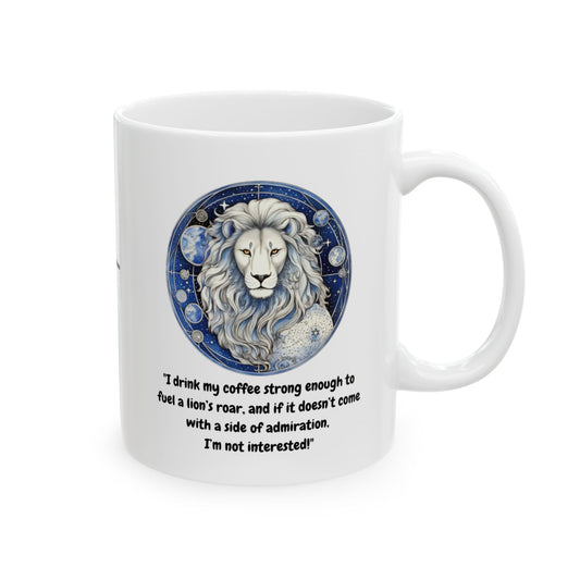 Leo Cosmic Zodiac Mug