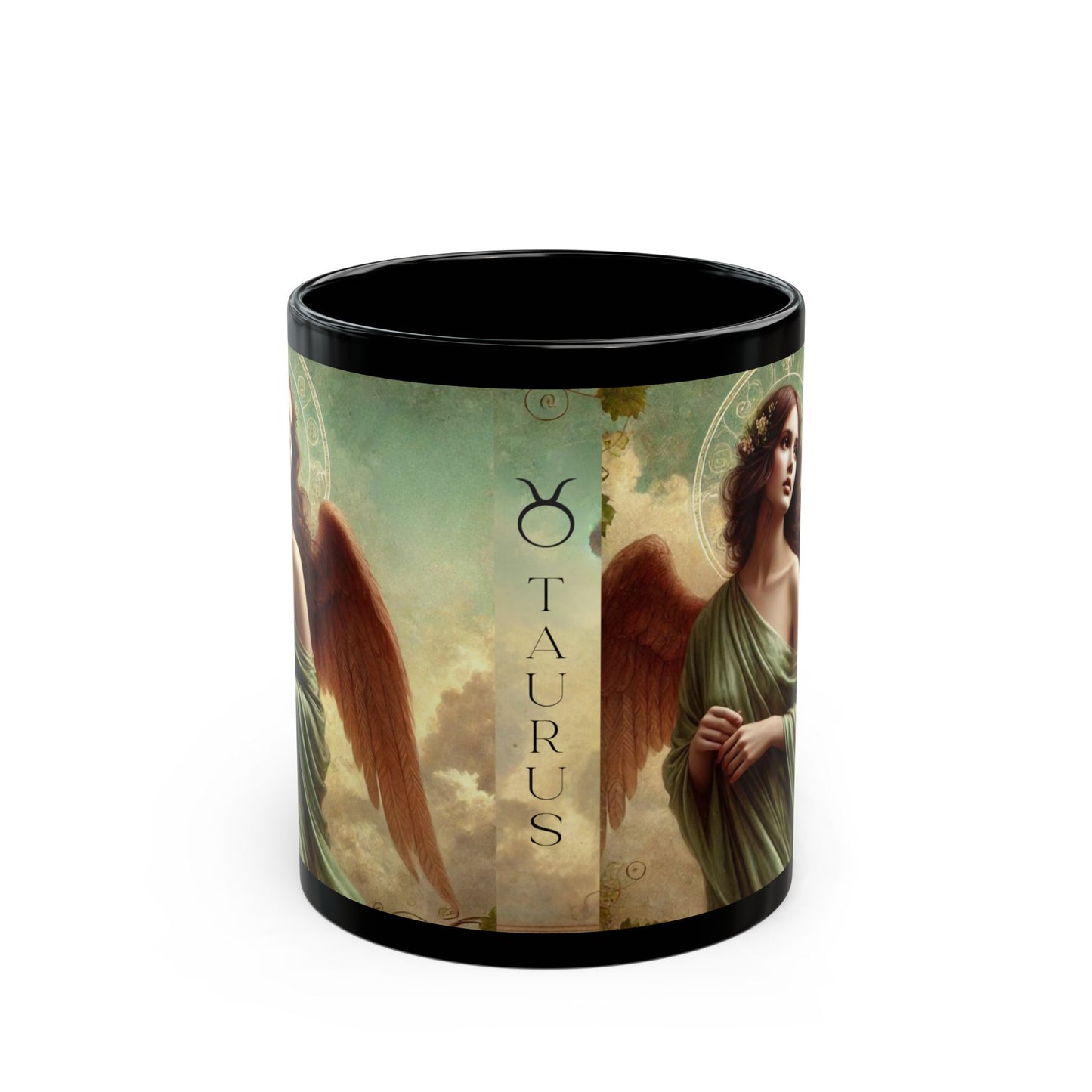 Taurus Zodiac Angel Mug