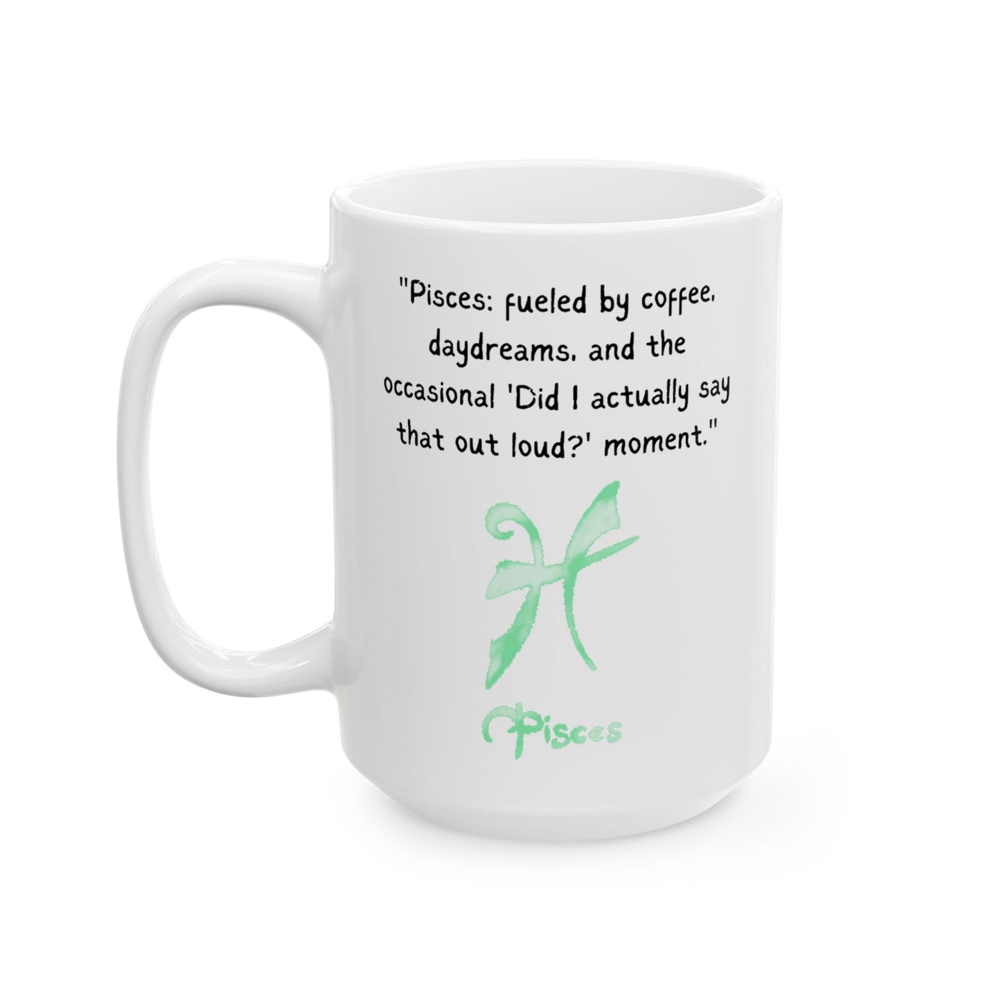 Pisces Watercolor Sign Mug