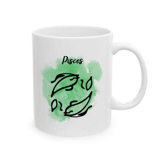 Pisces Cosmic Minimalist Zodiac Mug