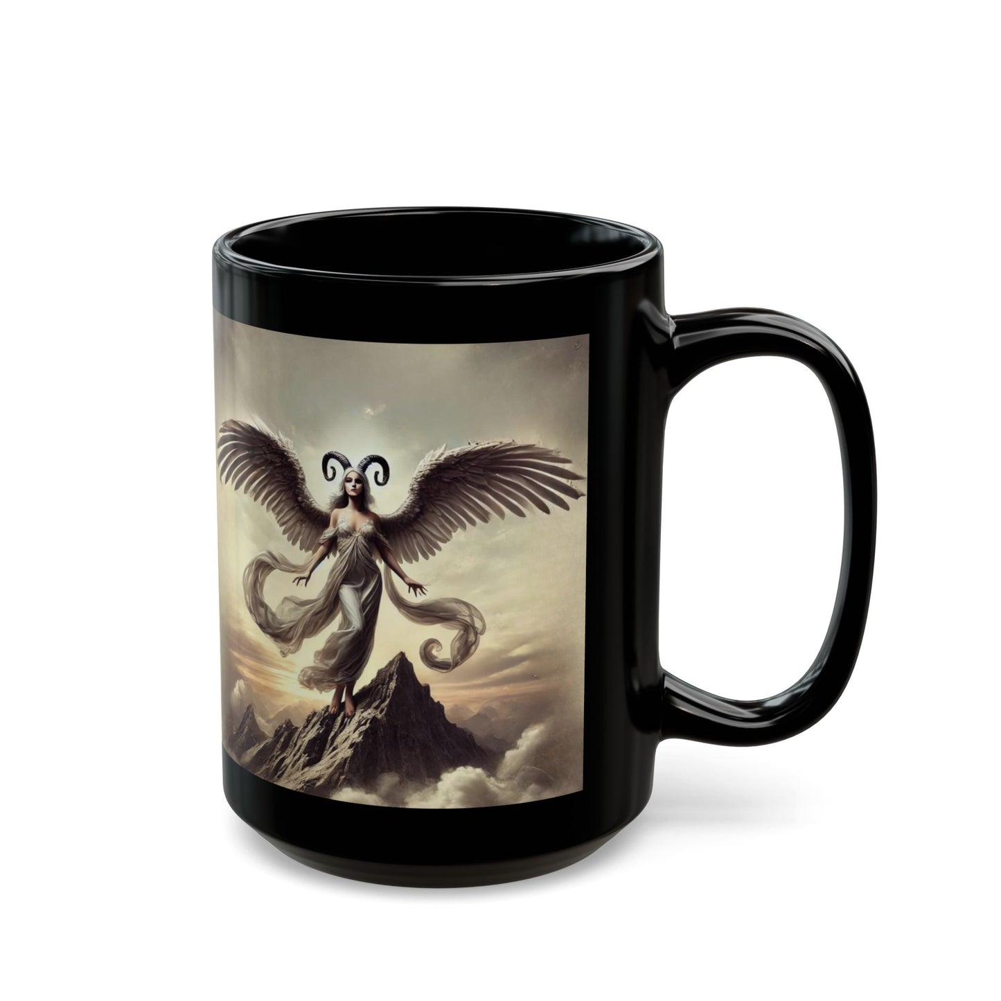 Capricorn Zodiac Angel Mug