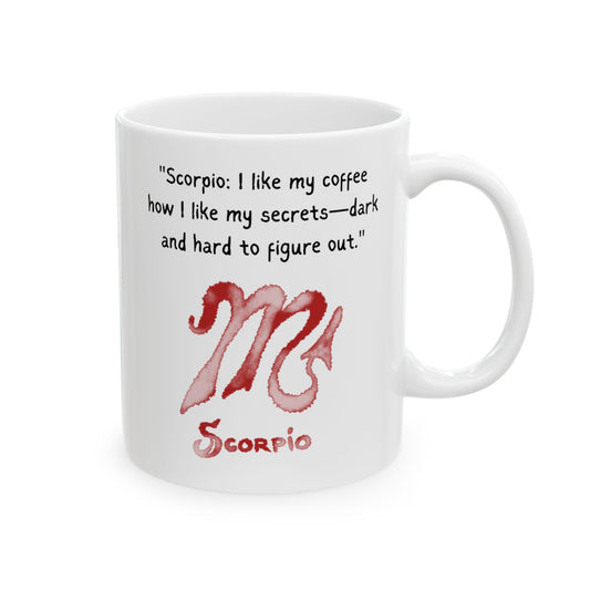 Scorpio Watercolor Sign Mug