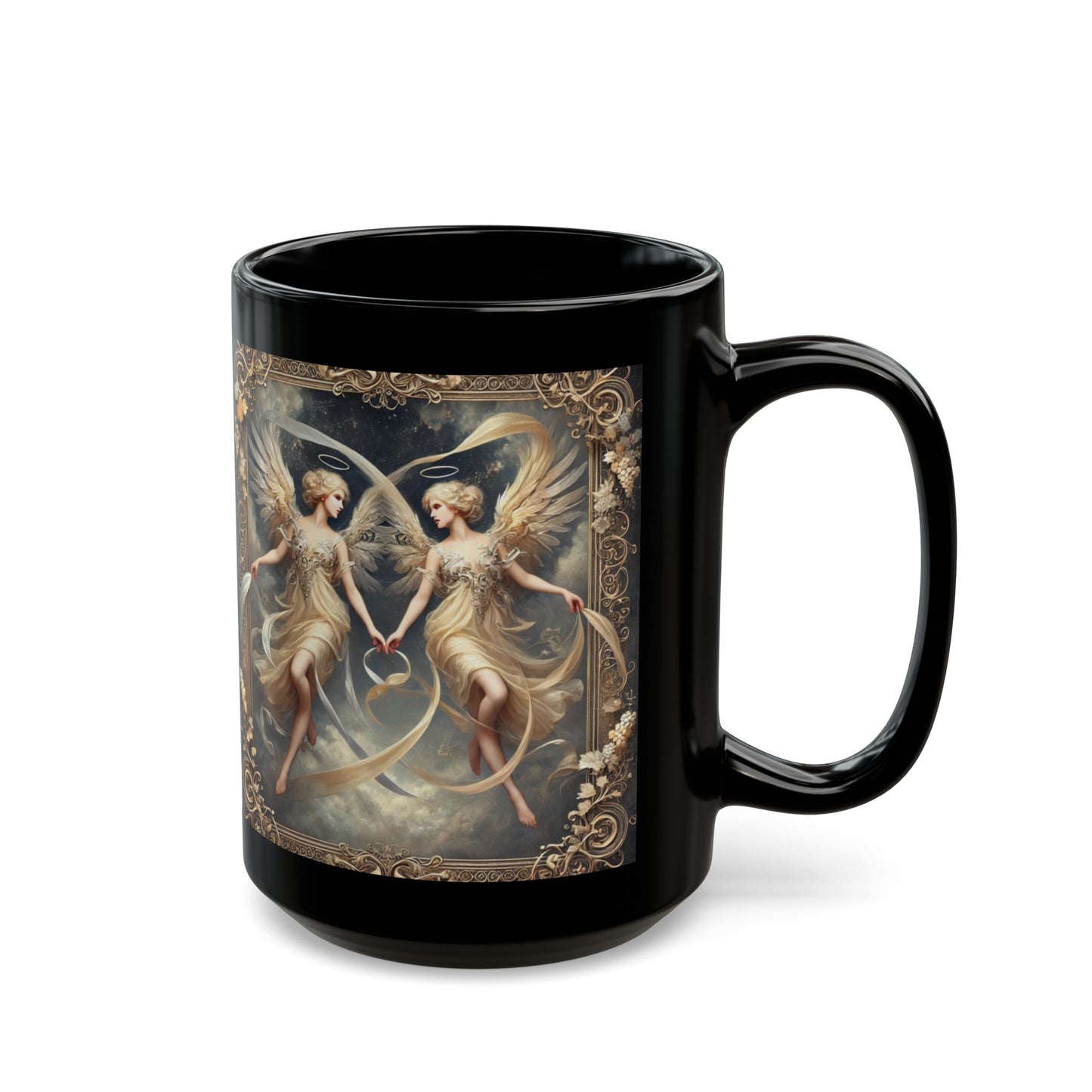 Gemini Zodiac Angel Mug