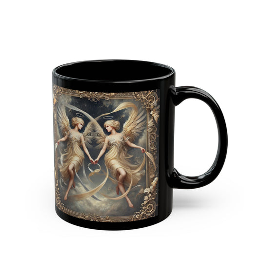 Gemini Zodiac Angel Mug