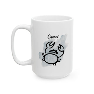 Cancer Cosmic Minimalist Zodiac Mug