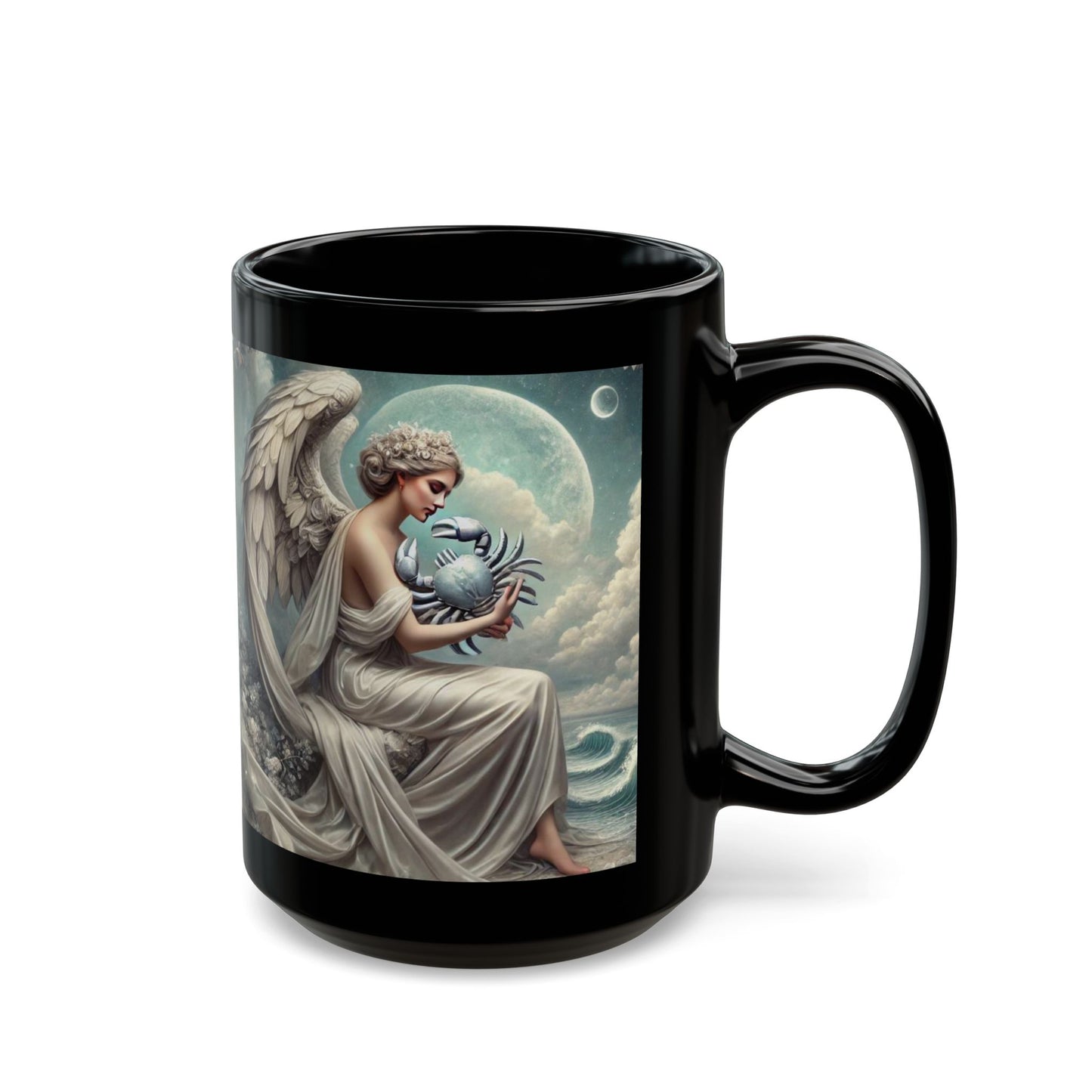 Cancer Zodiac Angel Mug