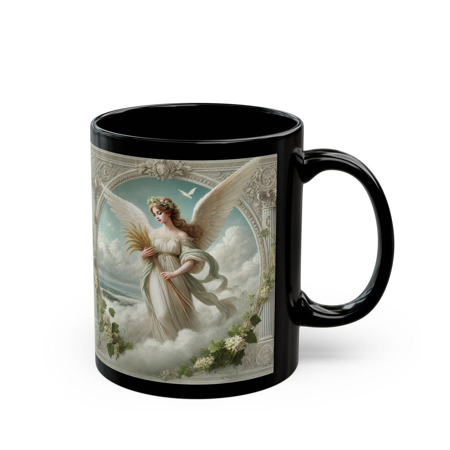 Virgo Zodiac Angel Mug