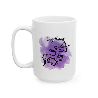 Sagittarius Cosmic Minimalist Zodiac Mug