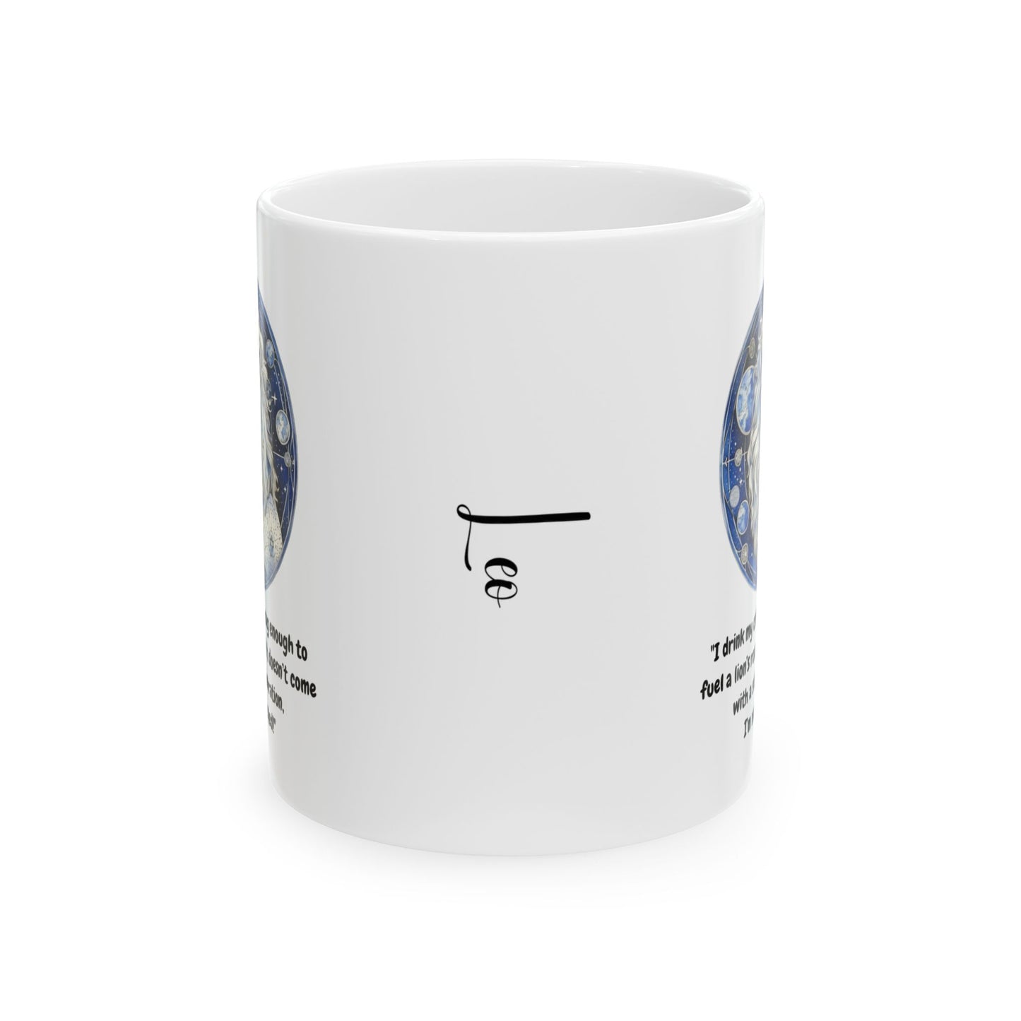 Leo Cosmic Zodiac Mug