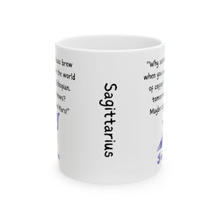 Sagittarius Watercolor Sign Mug-Ethereal Realm Reserve