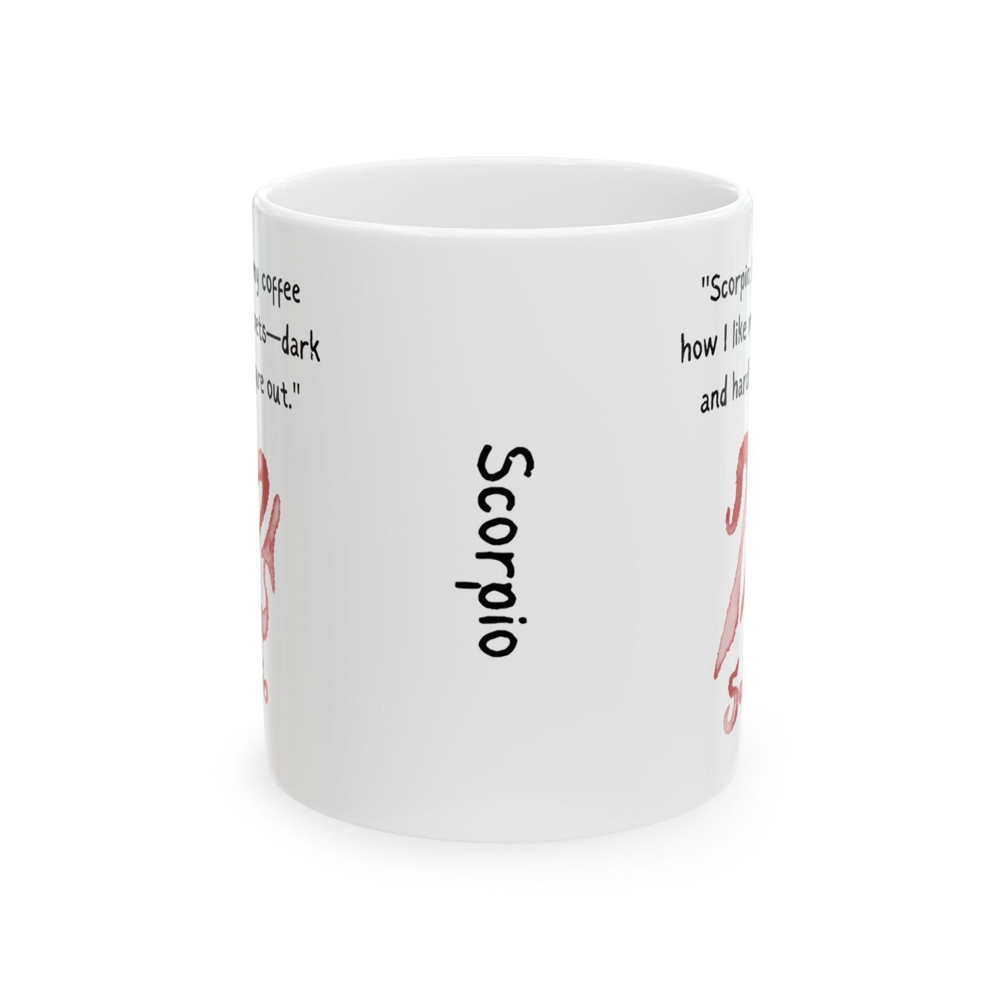 Scorpio Watercolor Sign Mug