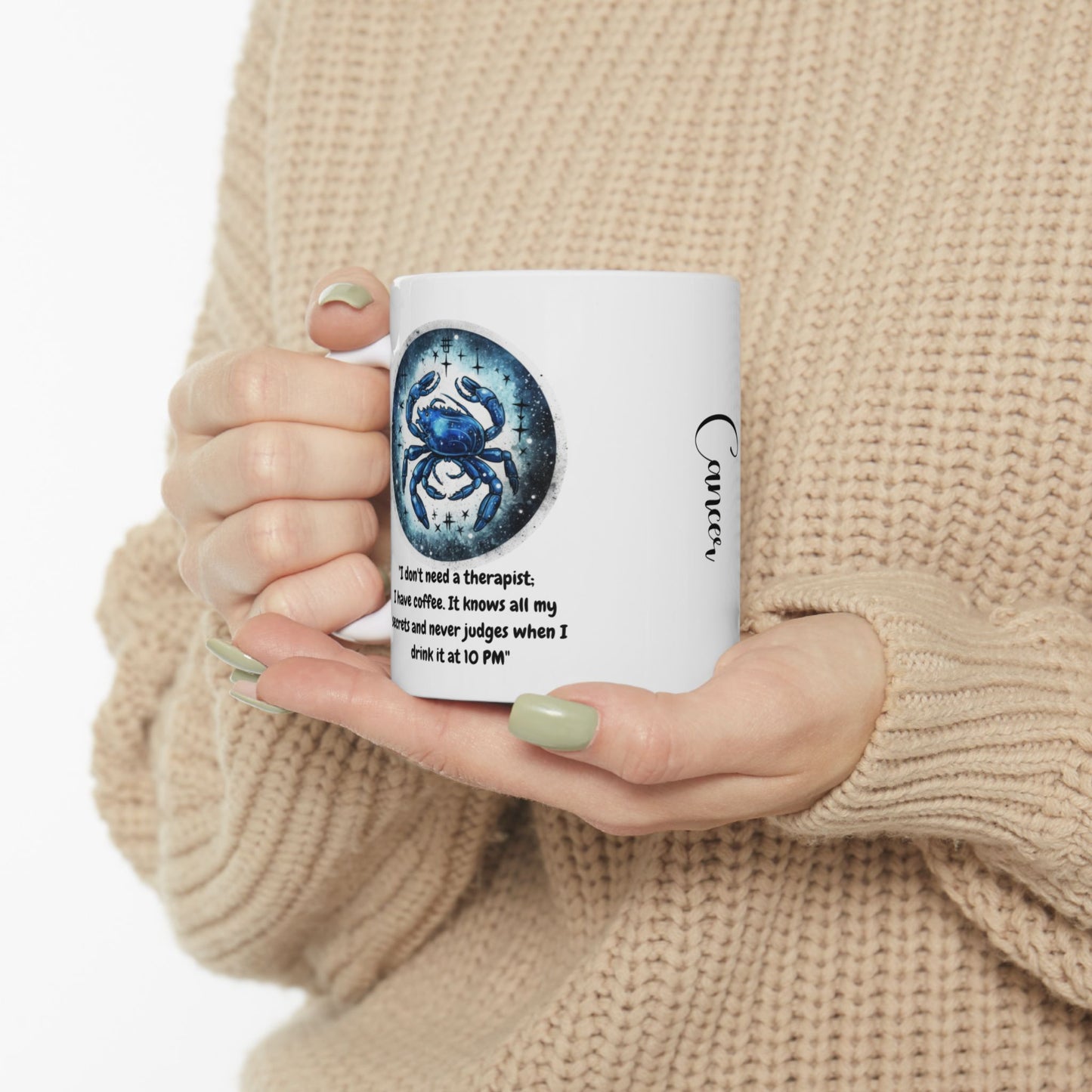 Cancer Cosmic Zodiac Mug