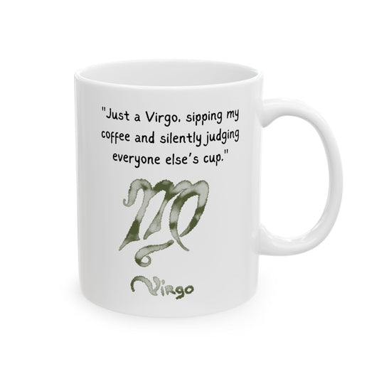 Virgo Watercolor Sign Mug