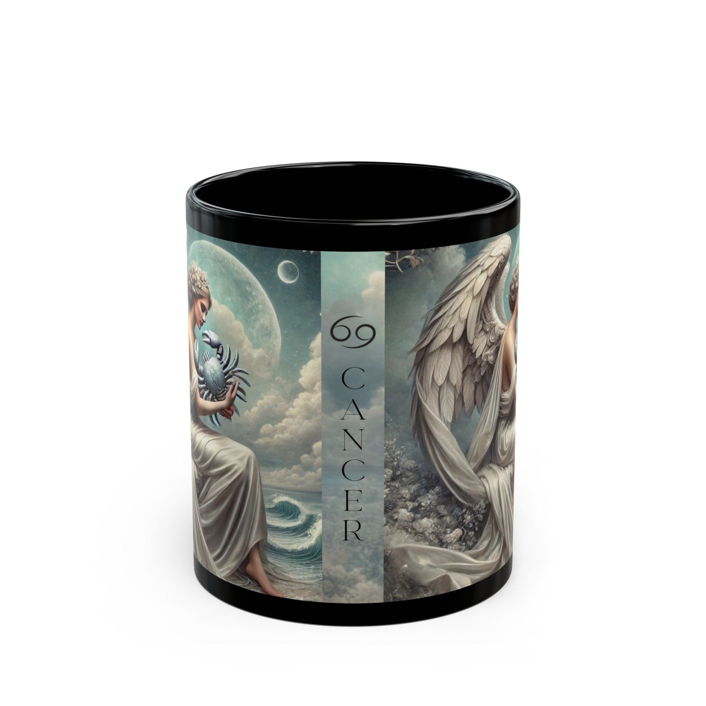 Cancer Zodiac Angel Mug