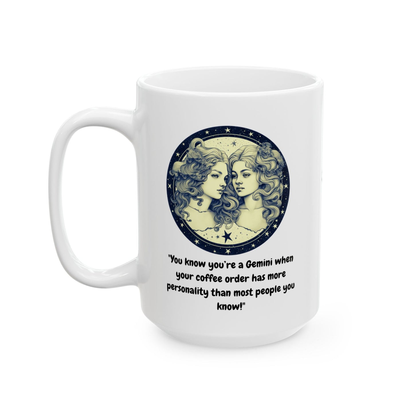 Gemini Cosmic Zodiac Mug