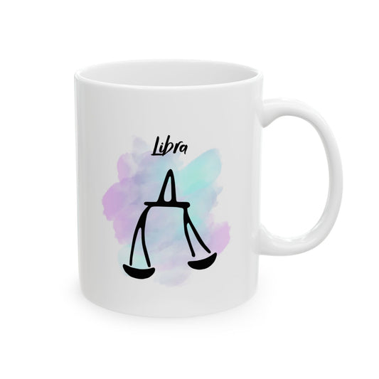 Libra Cosmic Minimalist Zodiac Mug