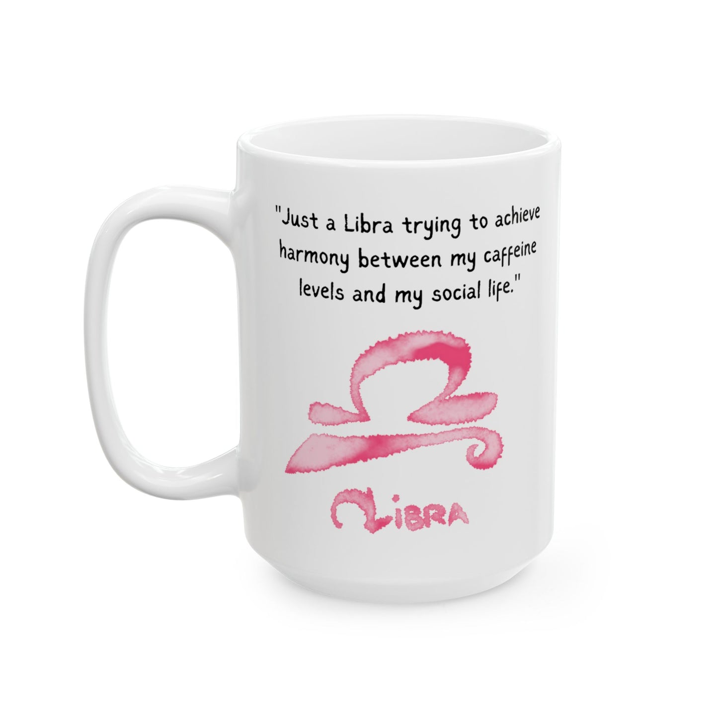 Libra Watercolor Sign Mug