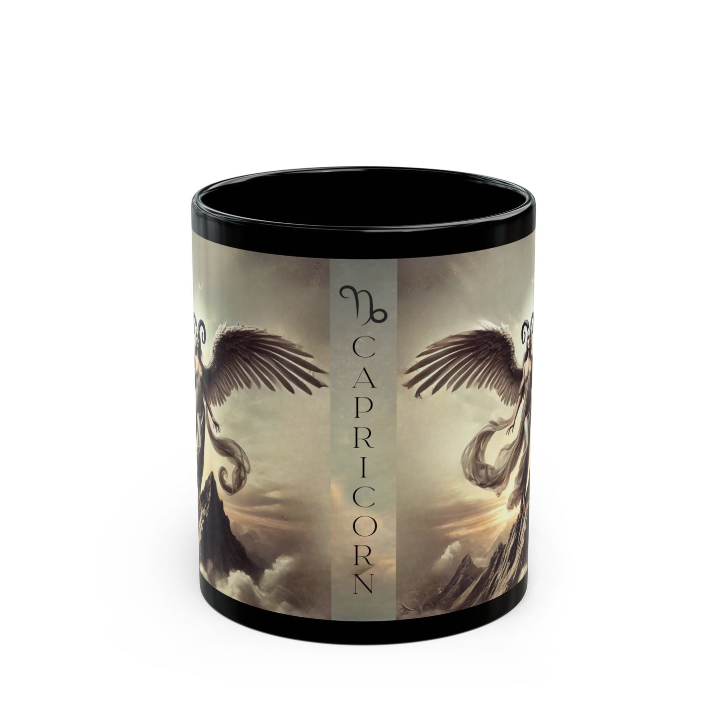 Capricorn Zodiac Angel Mug