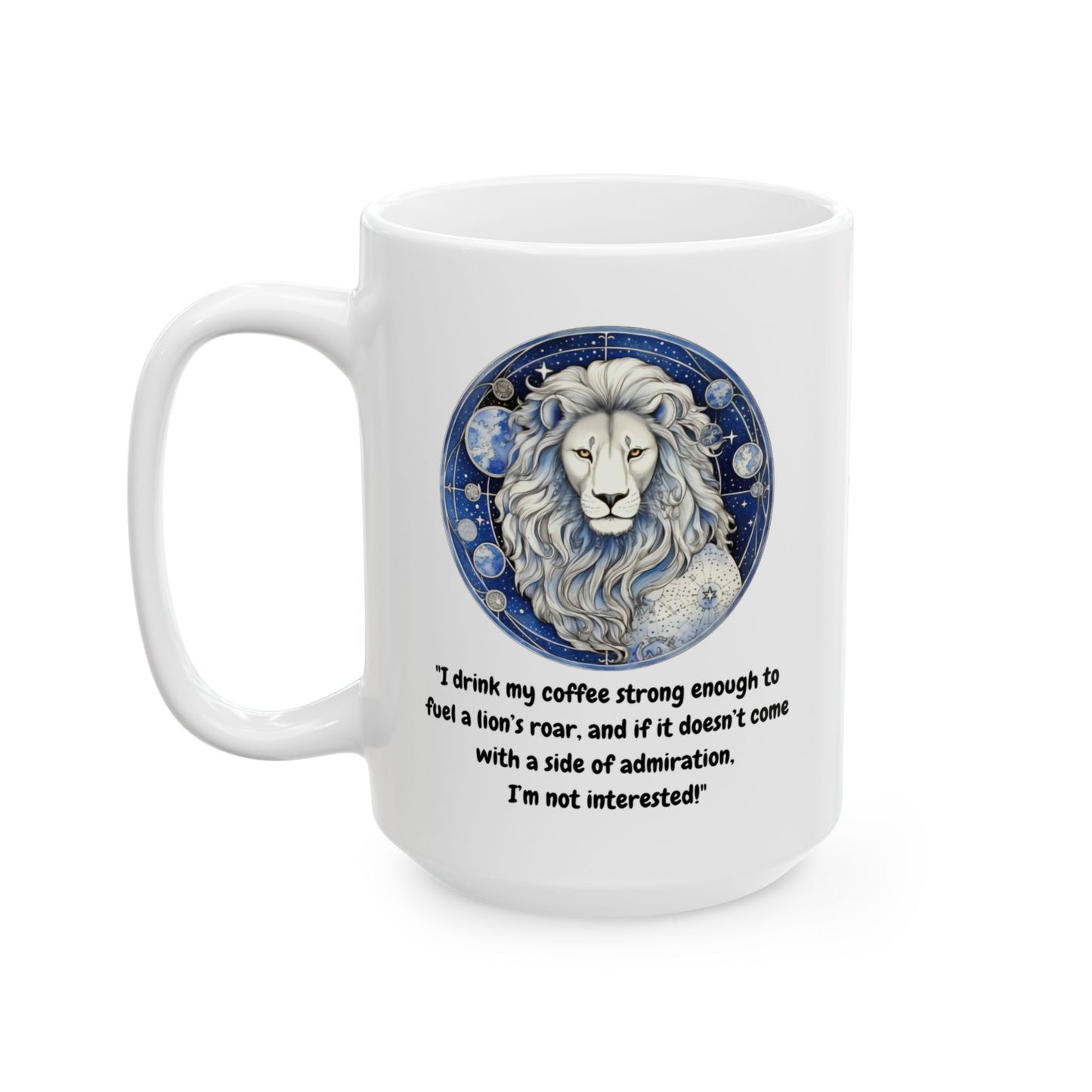 Leo Cosmic Zodiac Mug