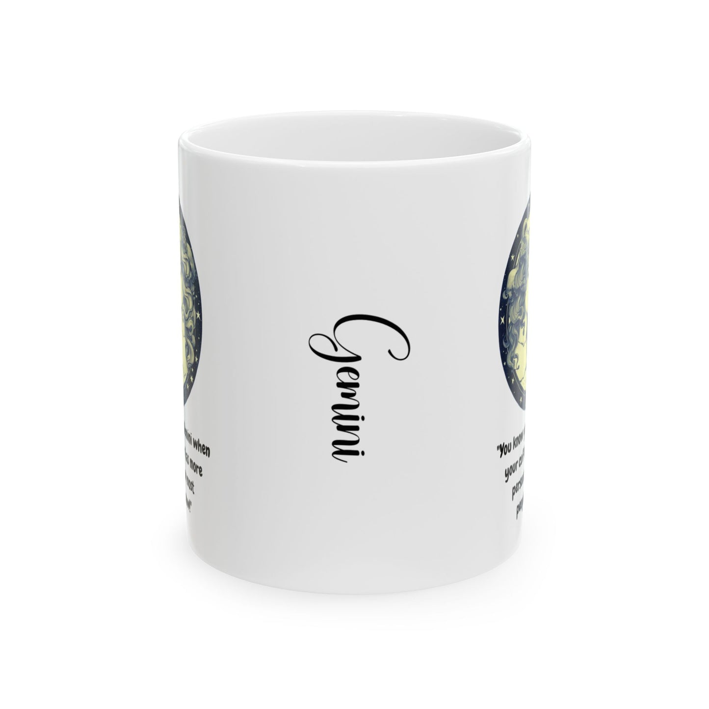 Gemini Cosmic Zodiac Mug