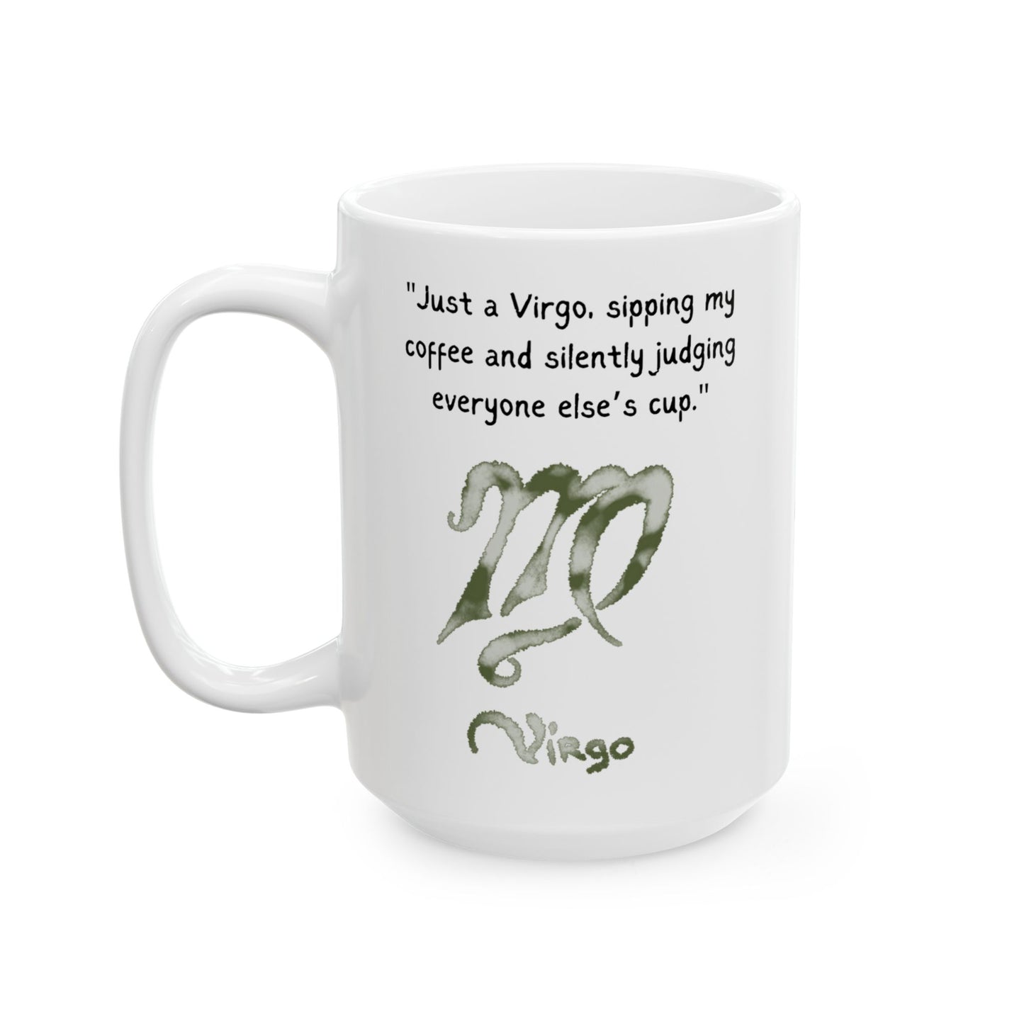 Virgo Watercolor Sign Mug