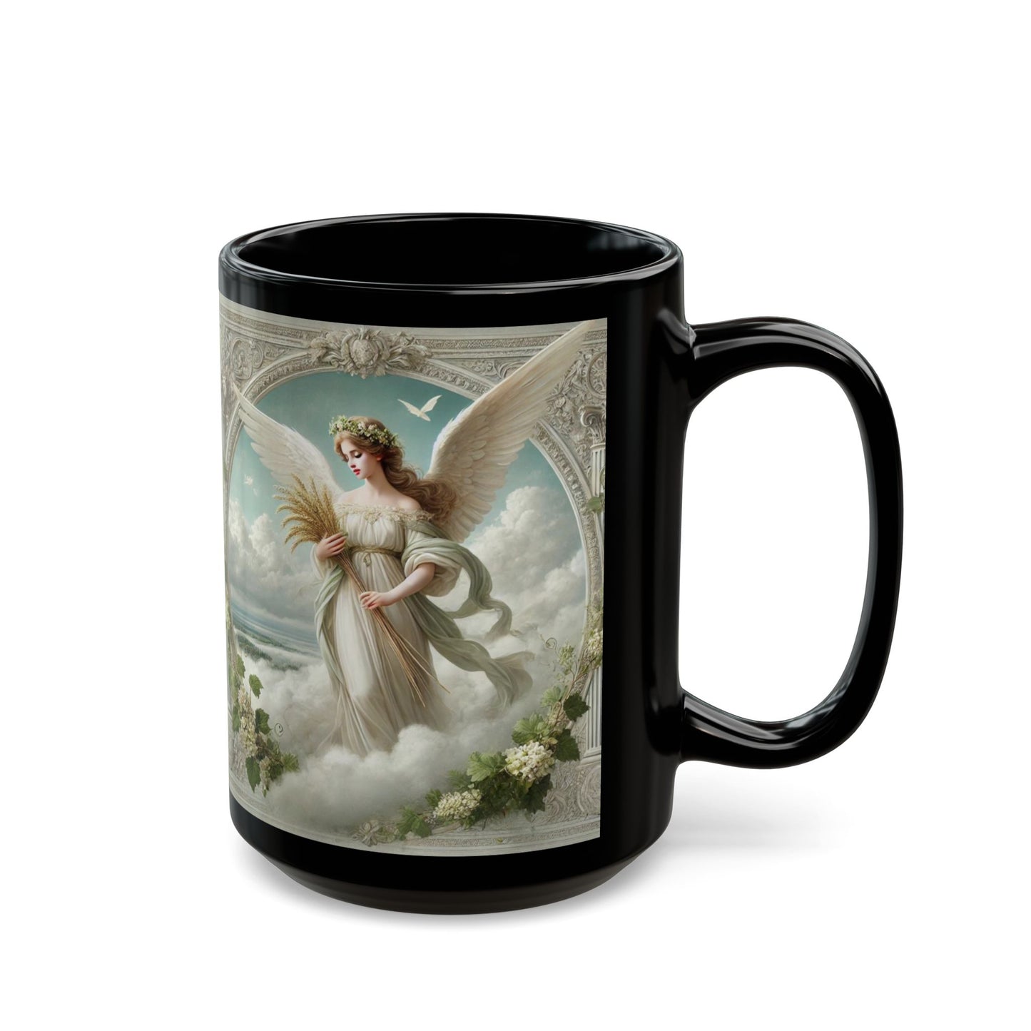 Virgo Zodiac Angel Mug