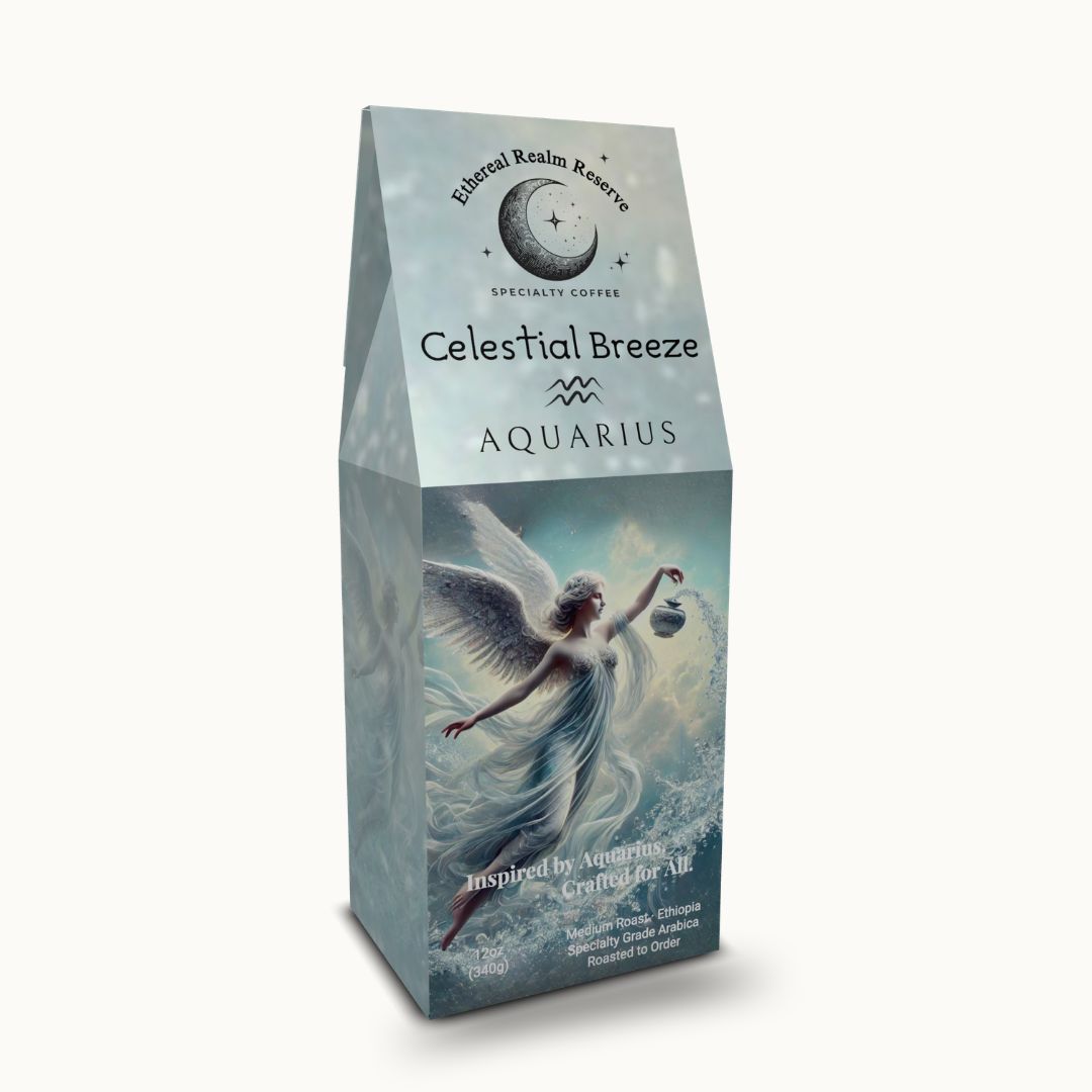 Aquarius coffee – Celestial Breeze blend by Ethereal Realm Reserve 