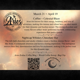 Aries Cosmic Minimalist Gift Box