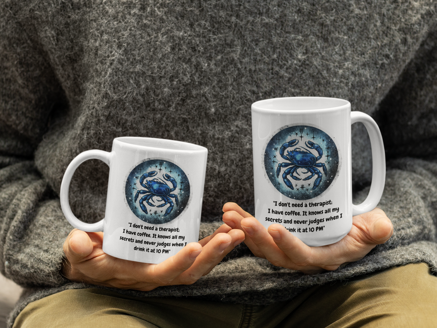 Cancer Cosmic Zodiac Mug