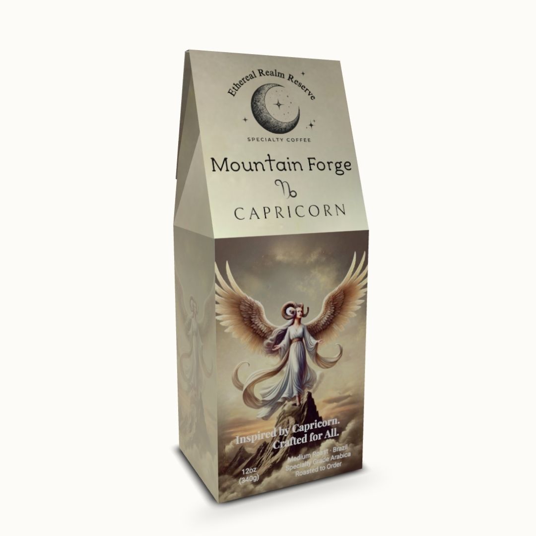Capricorn coffee – Mountain Forge blend by Ethereal Realm Reserve 